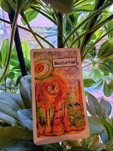 Karte Wachstum aus meinem energetischen Kartendeck
